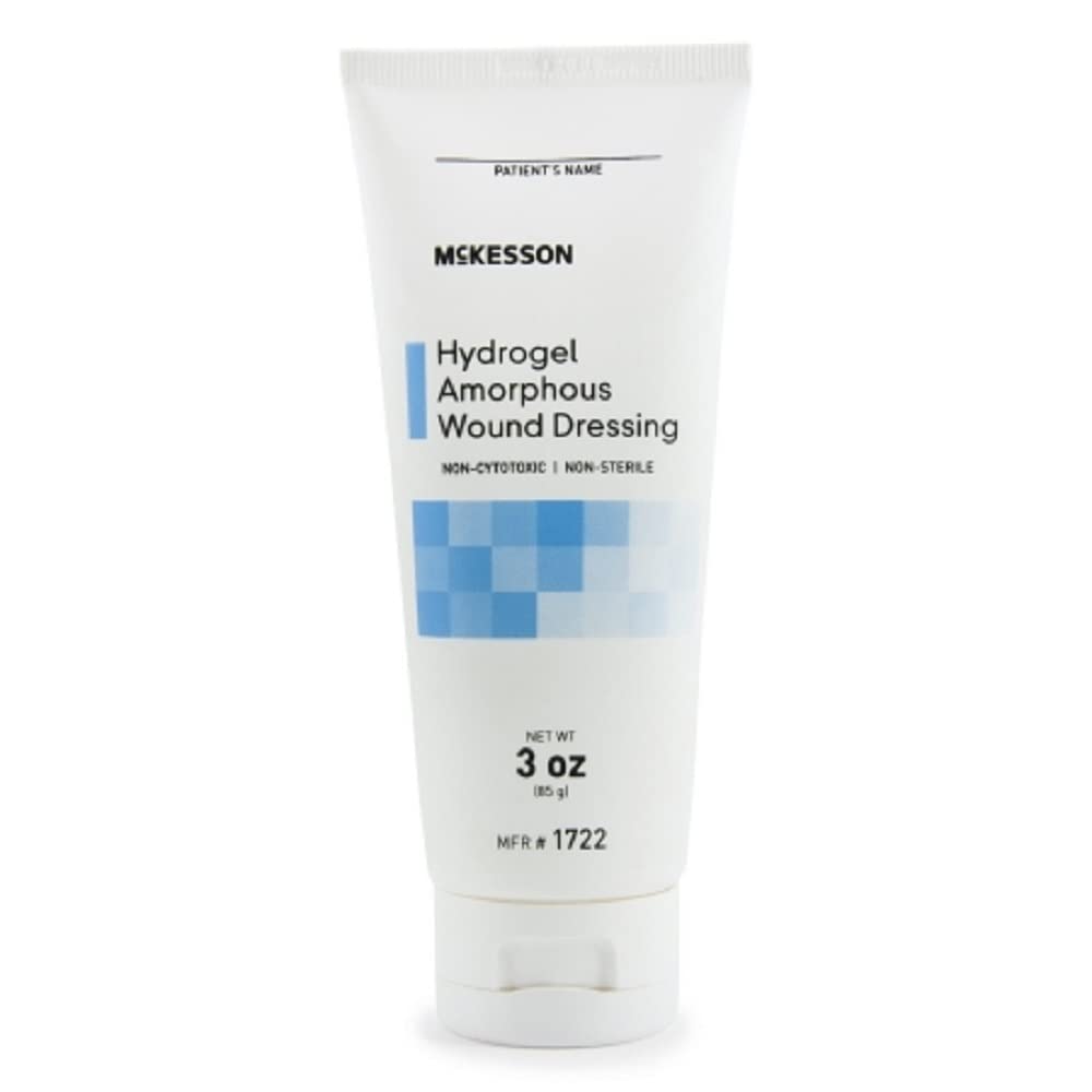McKesson DermaGran amorphous hydrogel dressing tube for moisture management in wound care
