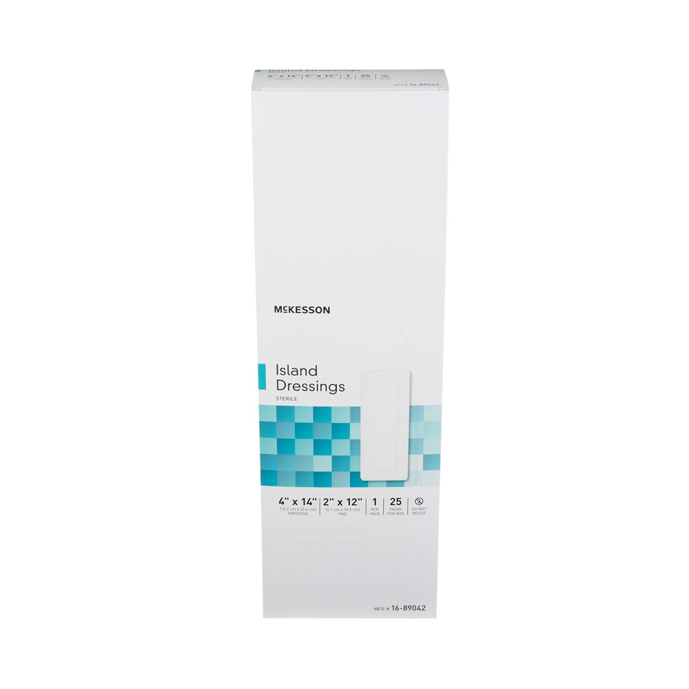 McKesson Island Dressings multi-use-pack ready for home or clinic care.
