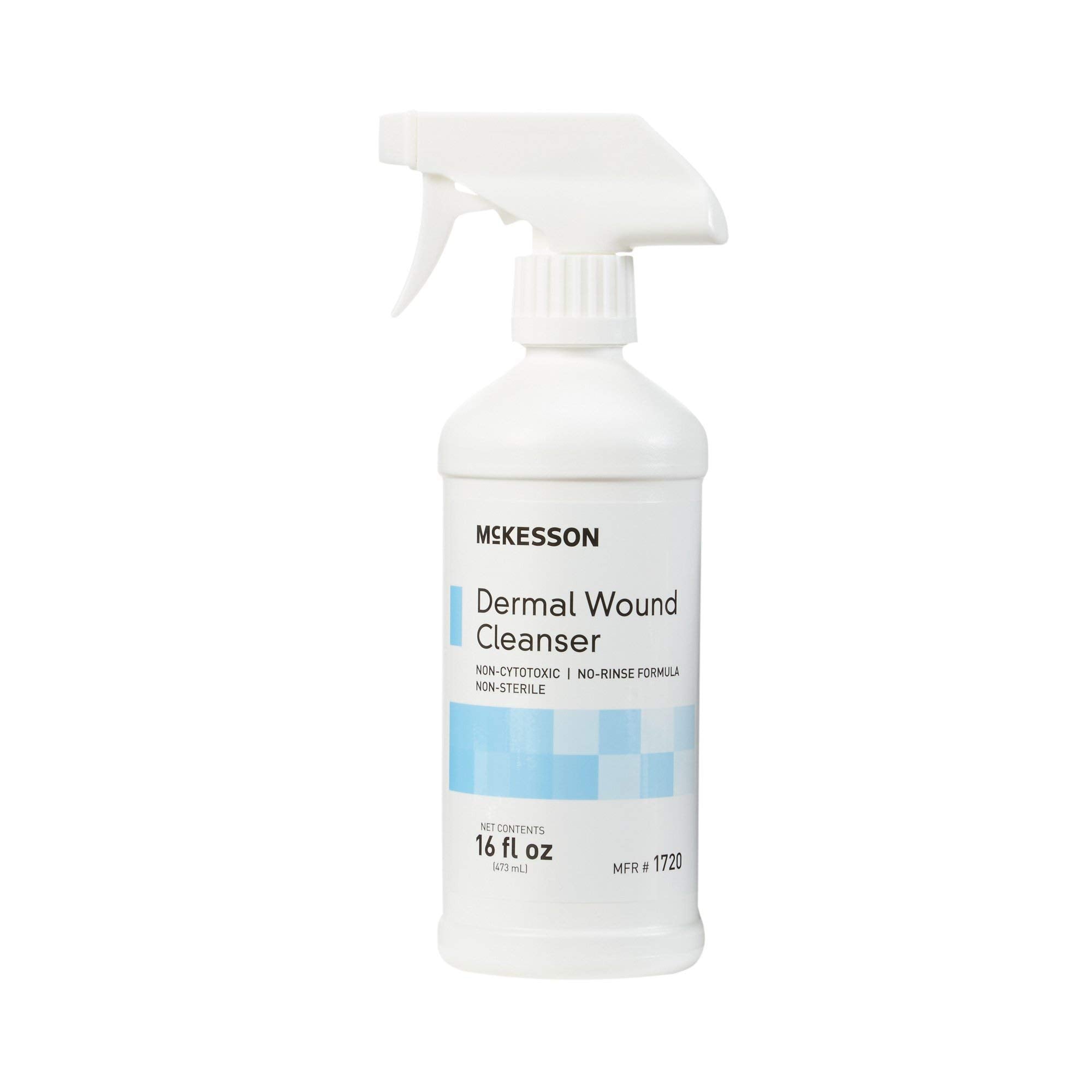 McKesson limpiador dérmico para heridas, botella-16oz, limpieza suave para piel delicada