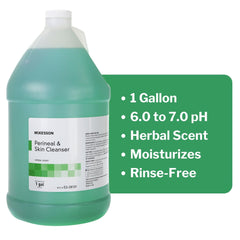 McKesson perineal skin cleanser rinse free formula saves time