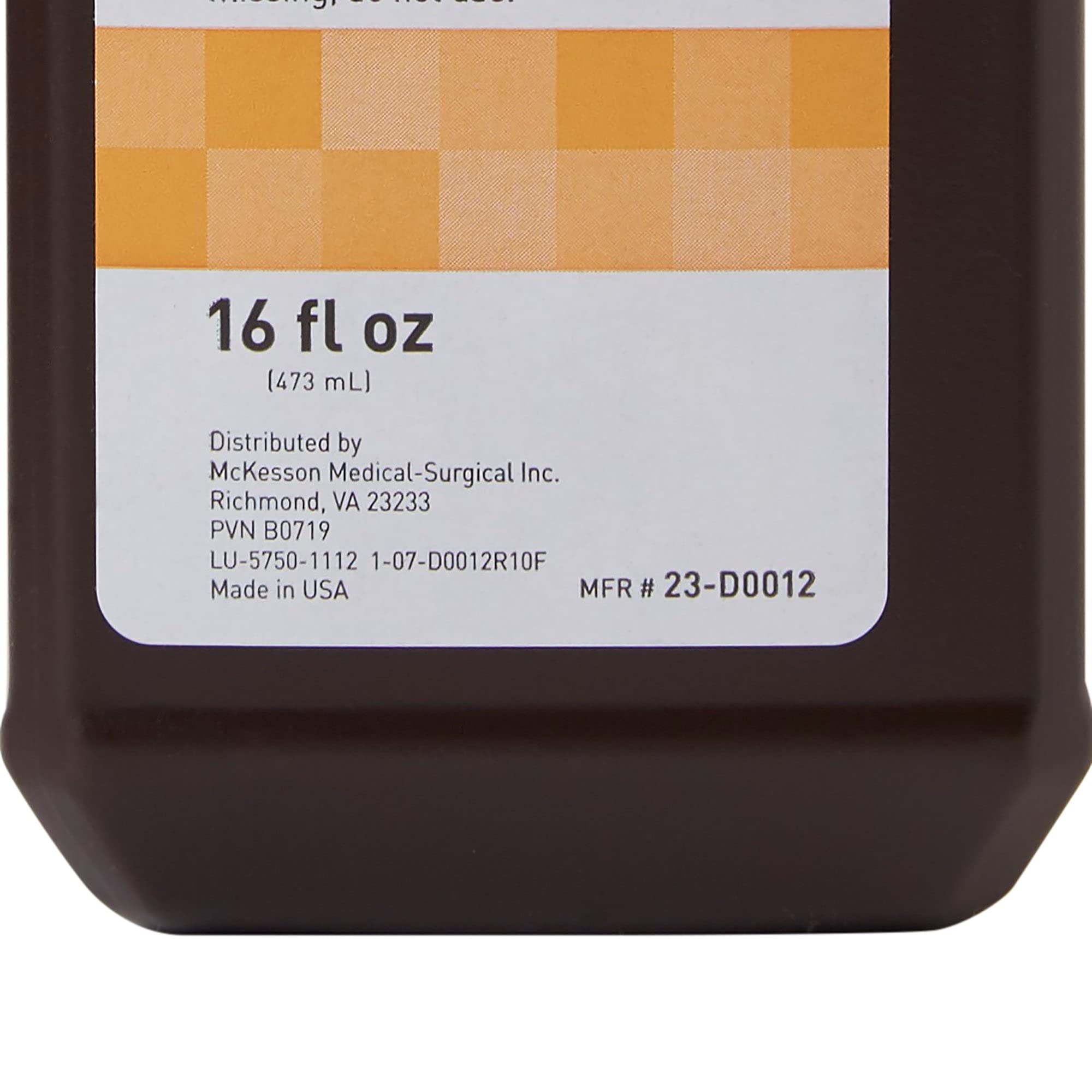 McKesson Peróxido de Hidrógeno 3% en botella de 16 oz, útil para desinfección rápida.