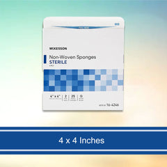 McKesson square gauze 4x4 sponges for area prep