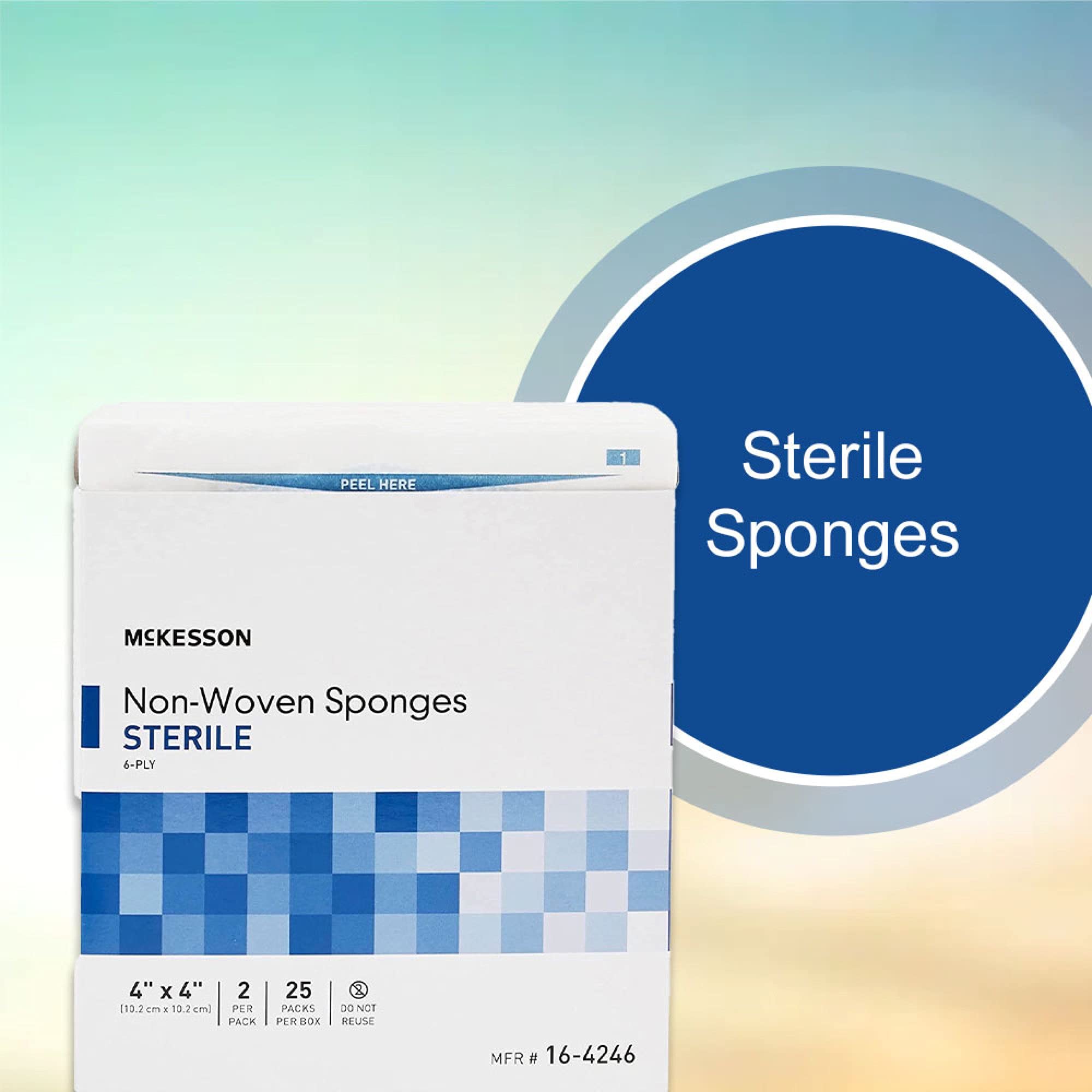 McKesson sterile packaging open pouch for quick access