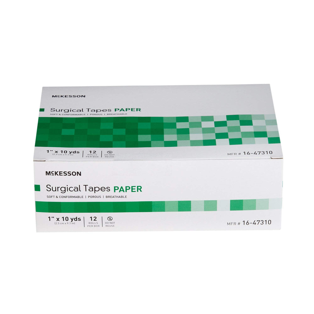 McKesson paper-backed tape reduces residue on skin