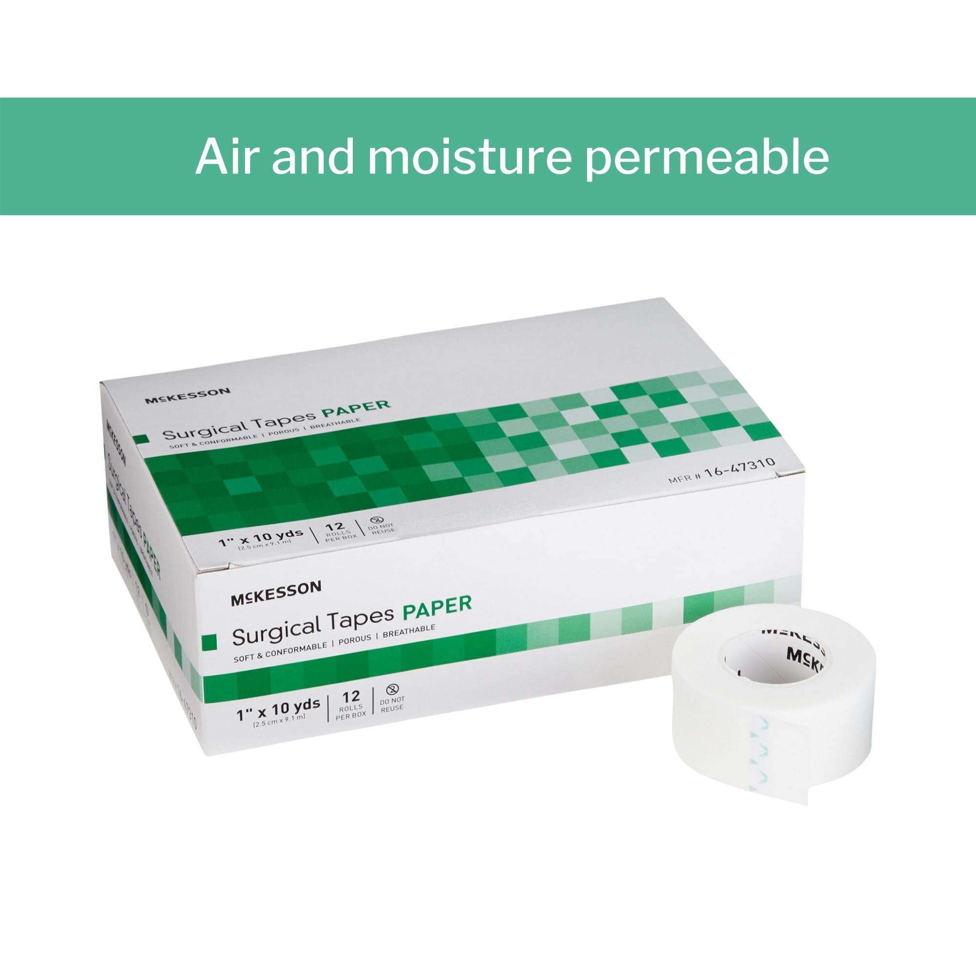 McKesson 1in tape width ideal for small dressings