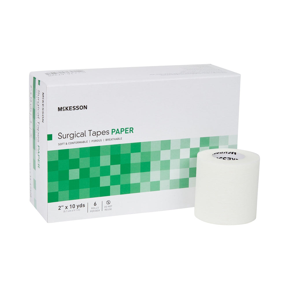 McKesson surgical tape offers skin-friendly adhesion for dressings