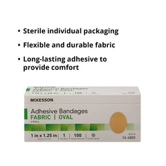 Tiritas McKesson con almohadilla absorbente y no adherente.