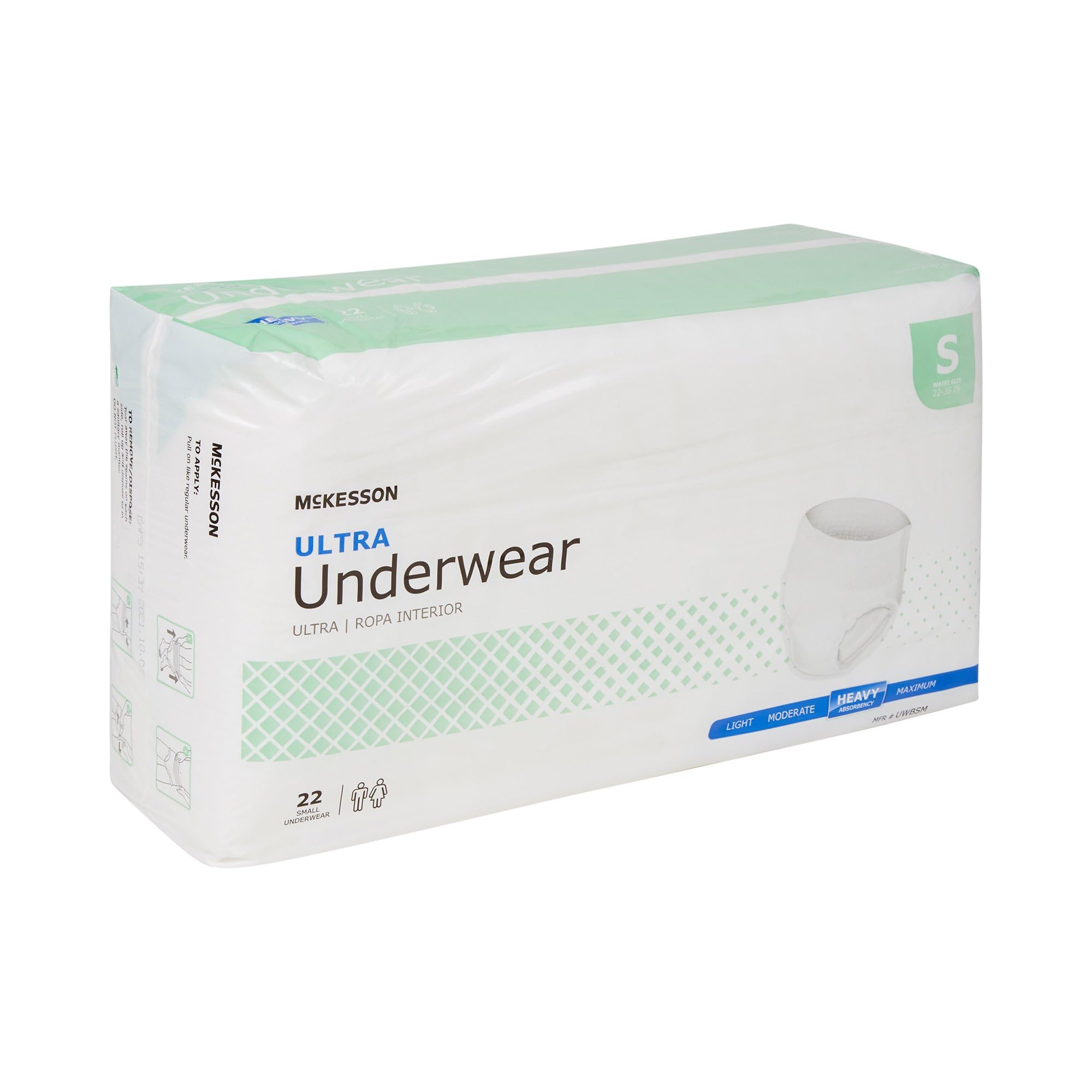Pull-on style of McKesson Ultra underwear for easy wear