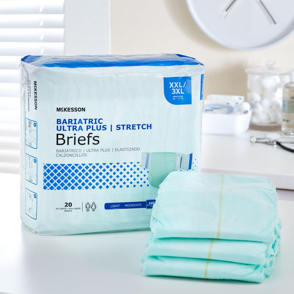 Contoured fit silhouette of McKesson briefs designed for both genders