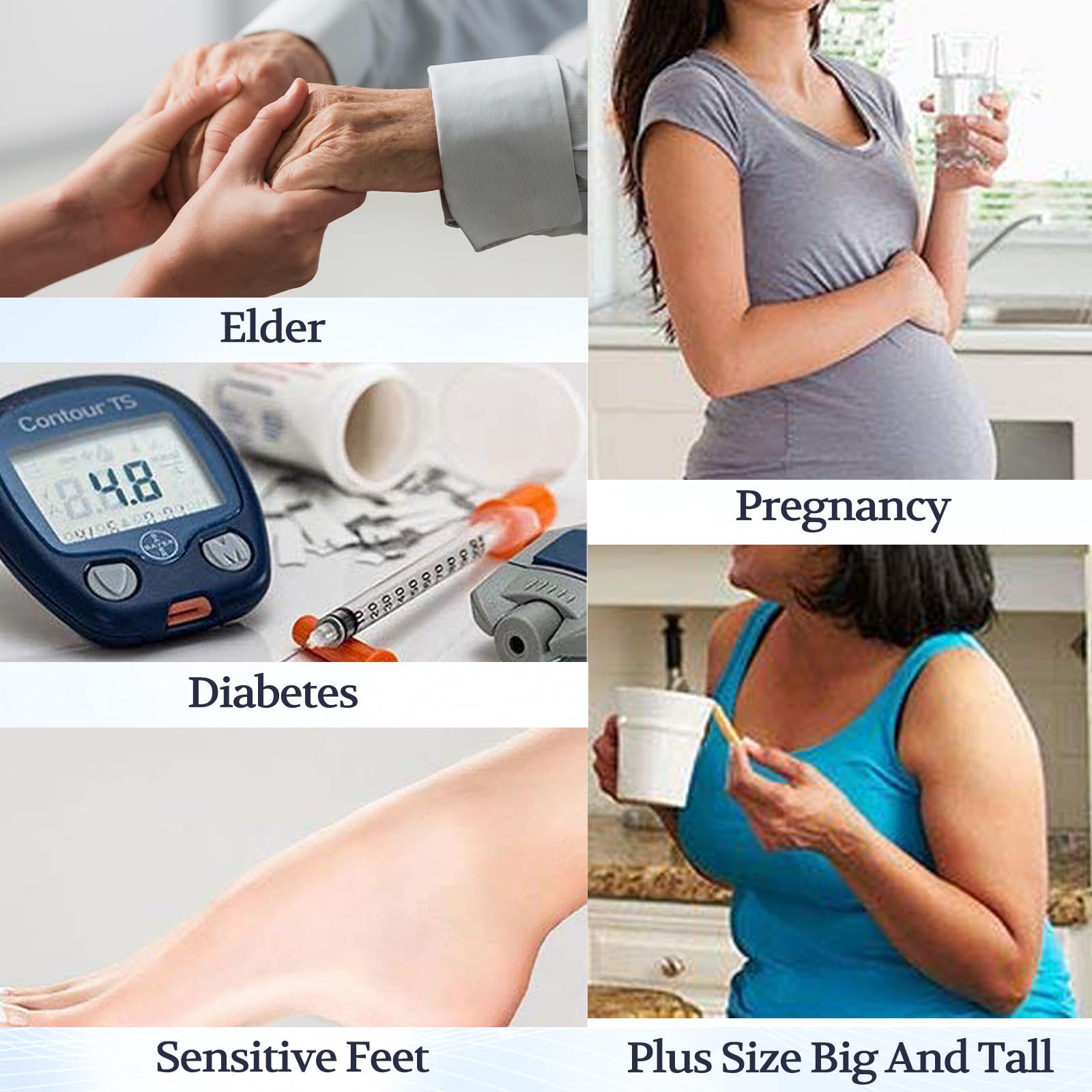 +MD diabetic socks stay soft and durable after many washes