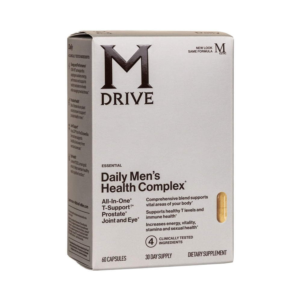 Mdrive Classic bottle pouring to illustrate daily energy support