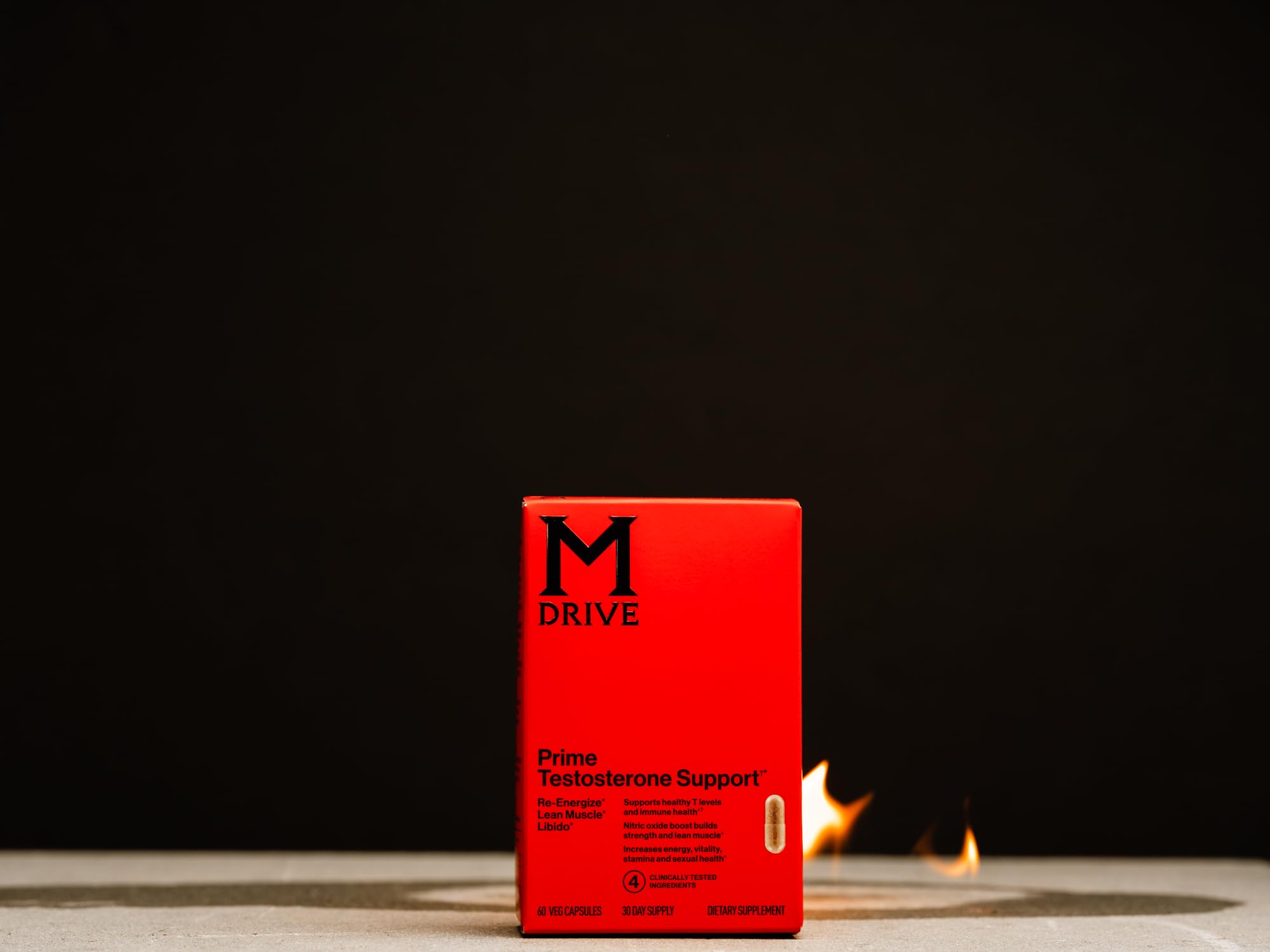 Mdrive Prime S7 Nitric Oxide blend supports workout-related blood flow.