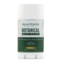 Meadowborn Botanical Bug Balm glide-stick 2oz for easy, mess-free application.