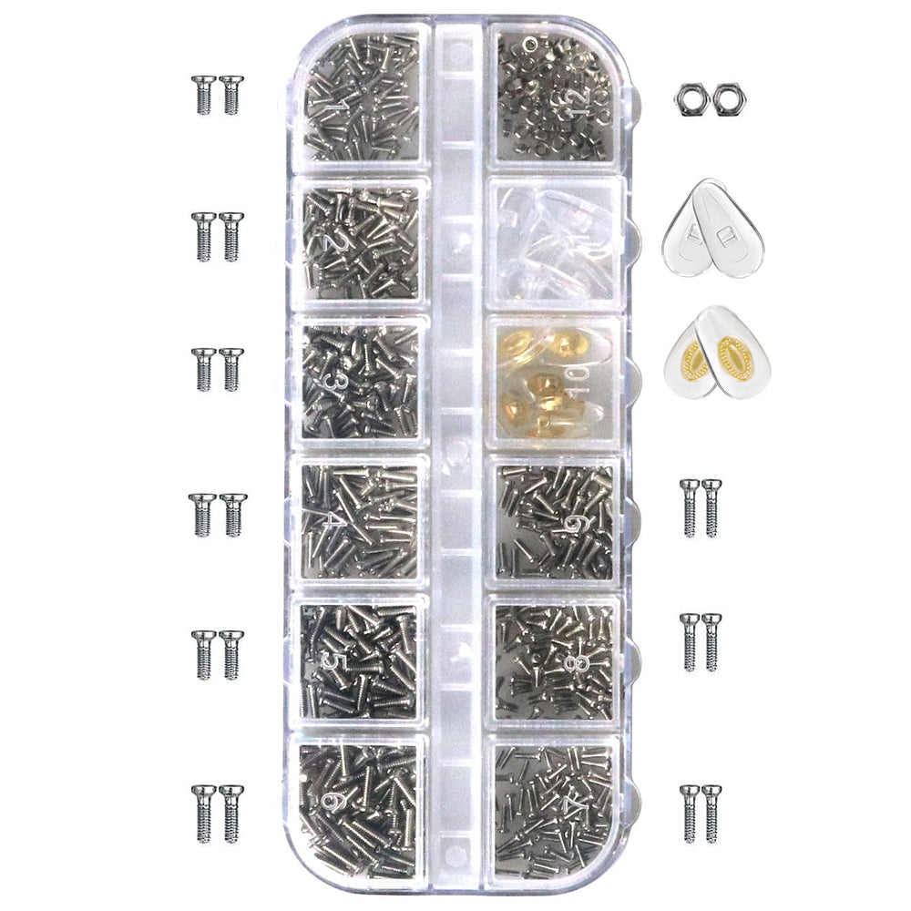 Mearun Solar eyeglass repair kit tweezers for precise handling of tiny screws