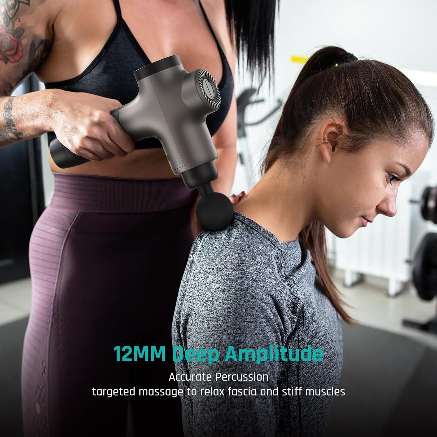 Mebak 3 with seven heads offers versatile massage options.