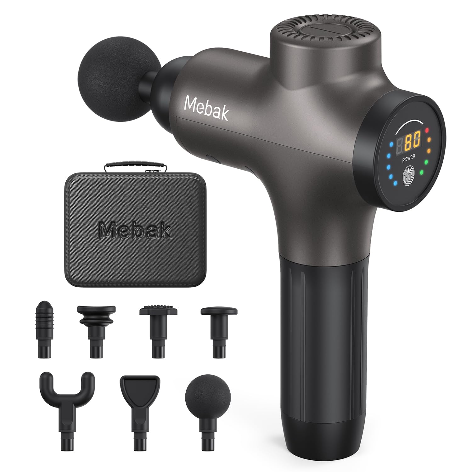 Mebak 3 massage gun used by athletes for post-workout recovery.