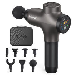 Mebak 3 massage gun used by athletes for post-workout recovery.