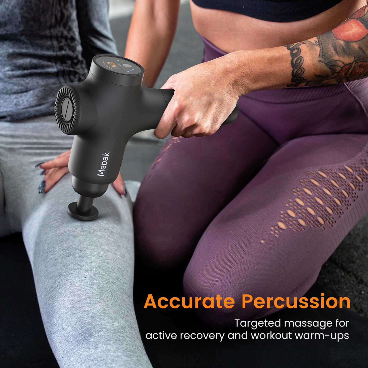 Mebak 3 back and shoulder use showing targeted relief options
