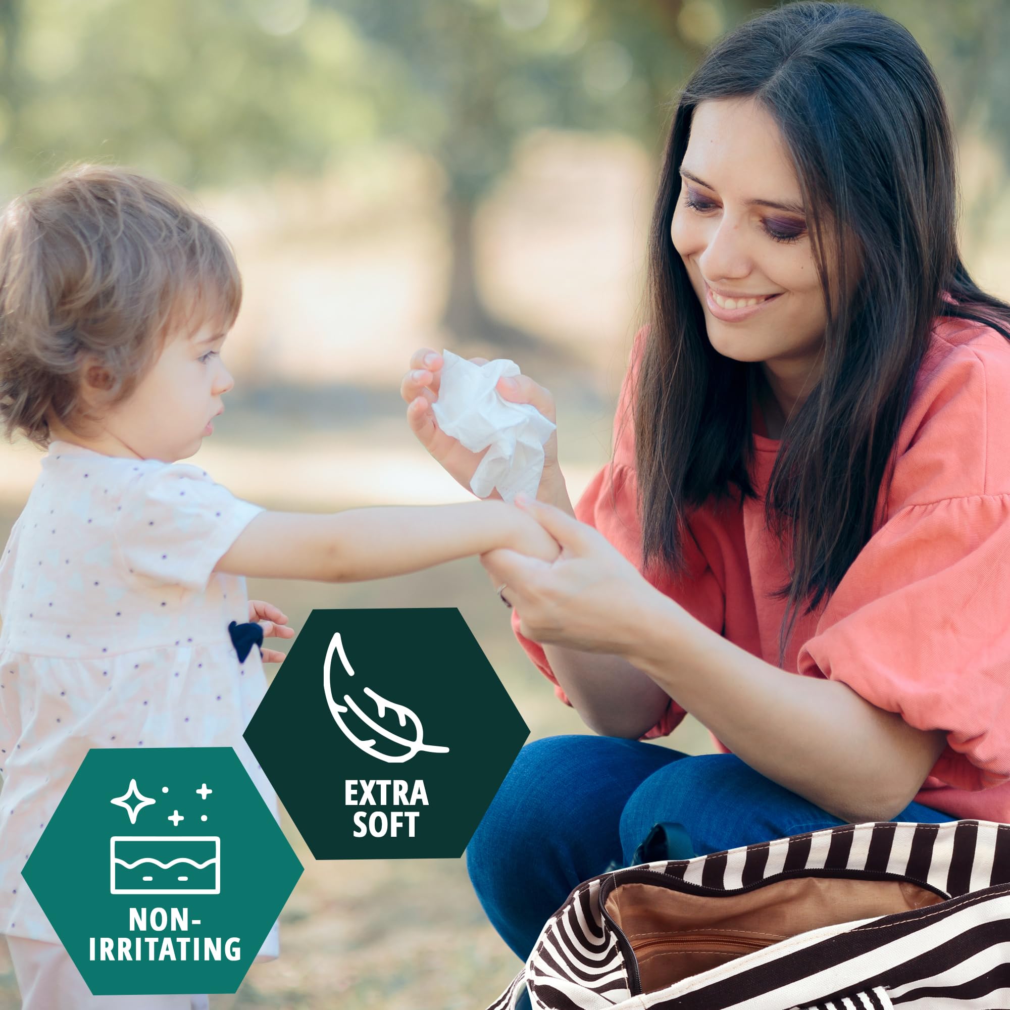 MED PRIDE disposable wipes provide convenient disposal after use