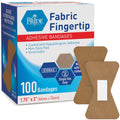 MED PRIDE Sterile Fingertip Bandages – 1.75in x 3in, Latex-Free, Hypoallergenic, 100 Count