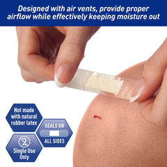 Curitas MED PRIDE diseño discreto y transpirable para rostro y cuerpo.
