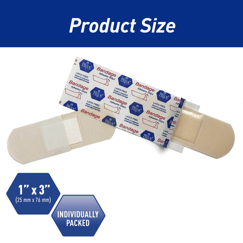 Curitas MED PRIDE sin látex, hipoalergénicas para piel delicada.