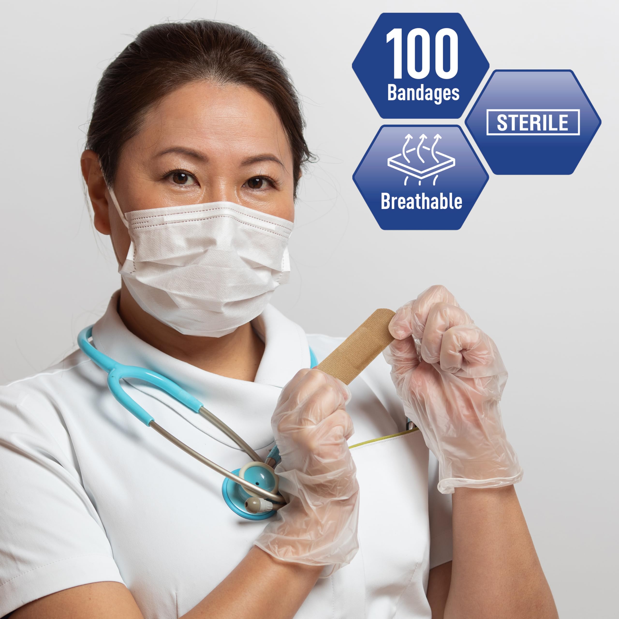med pride fabric bandages offer breathable, flexible protection
