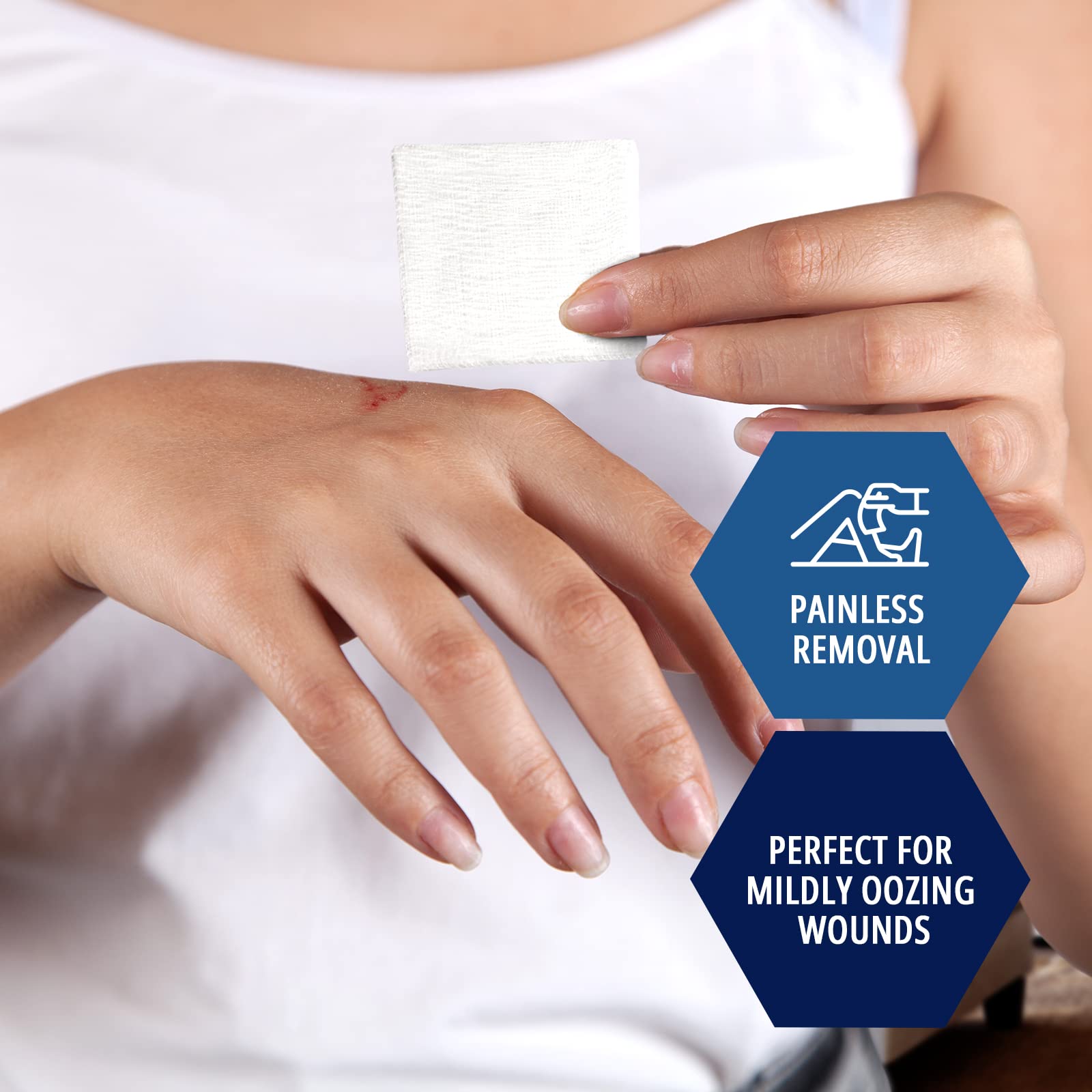 MED PRIDE individually wrapped pads ensure sterile, ready-to-use protection.