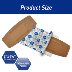 MED PRIDE latex-free hypoallergenic adhesive supports sensitive skin with secure adhesion.