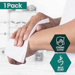 MED PRIDE washcloths soap and alcohol-free formula for gentle cleansing