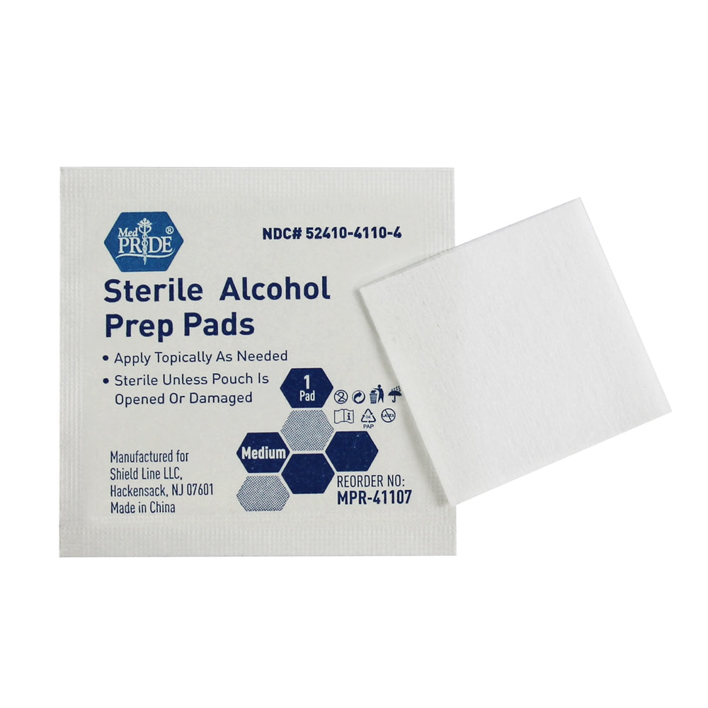 MED PRIDE toallitas alcohol estériles uso en manos y piel