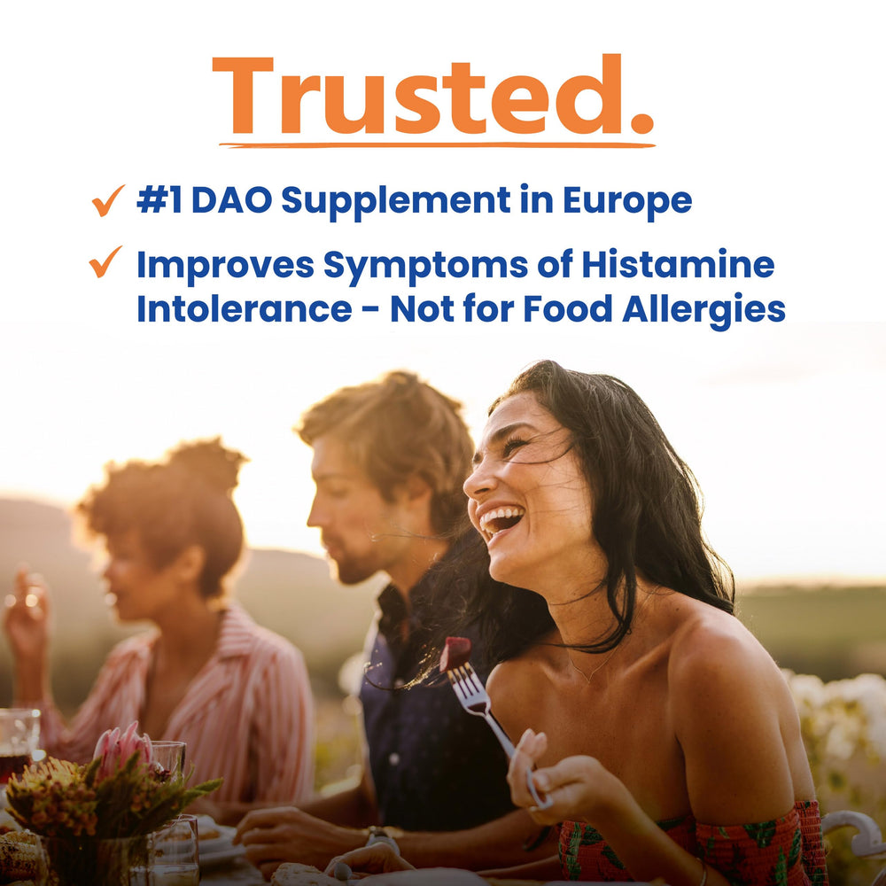 Medagel HISTAsolv gluten-free and lactose-free label for sensitive dietary needs.