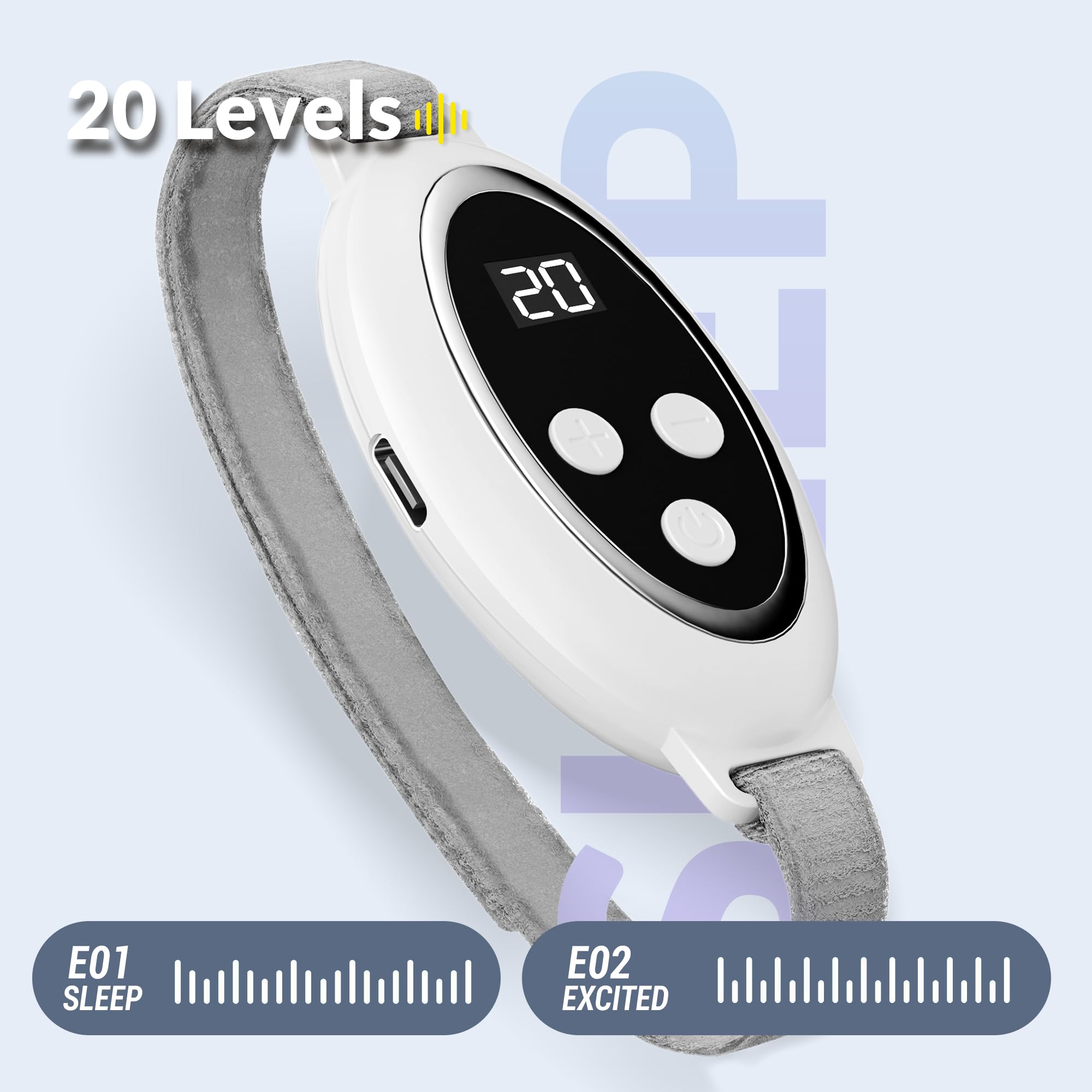 MEDAMOC Sleep Aid Device fast charging indicator highlights ready-to-use after two hours
