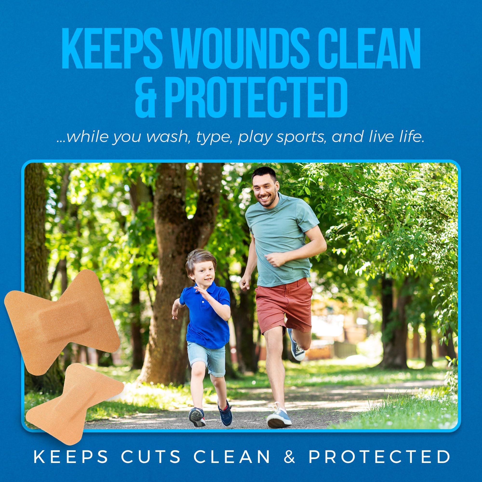 MEDca bandage worn on hand with secure fit during daily tasks