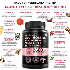 MEDCHOICE bottle with label packaging quality and transparency for daily use