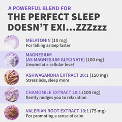 MEDCHOICE magnesium glycinate bottle for smoother sleep onset.