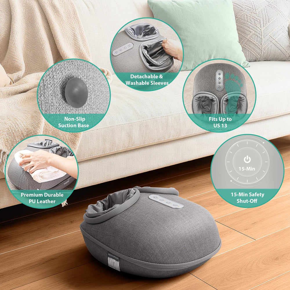Deep kneading rollers in Medcursor massager delivering targeted pressure