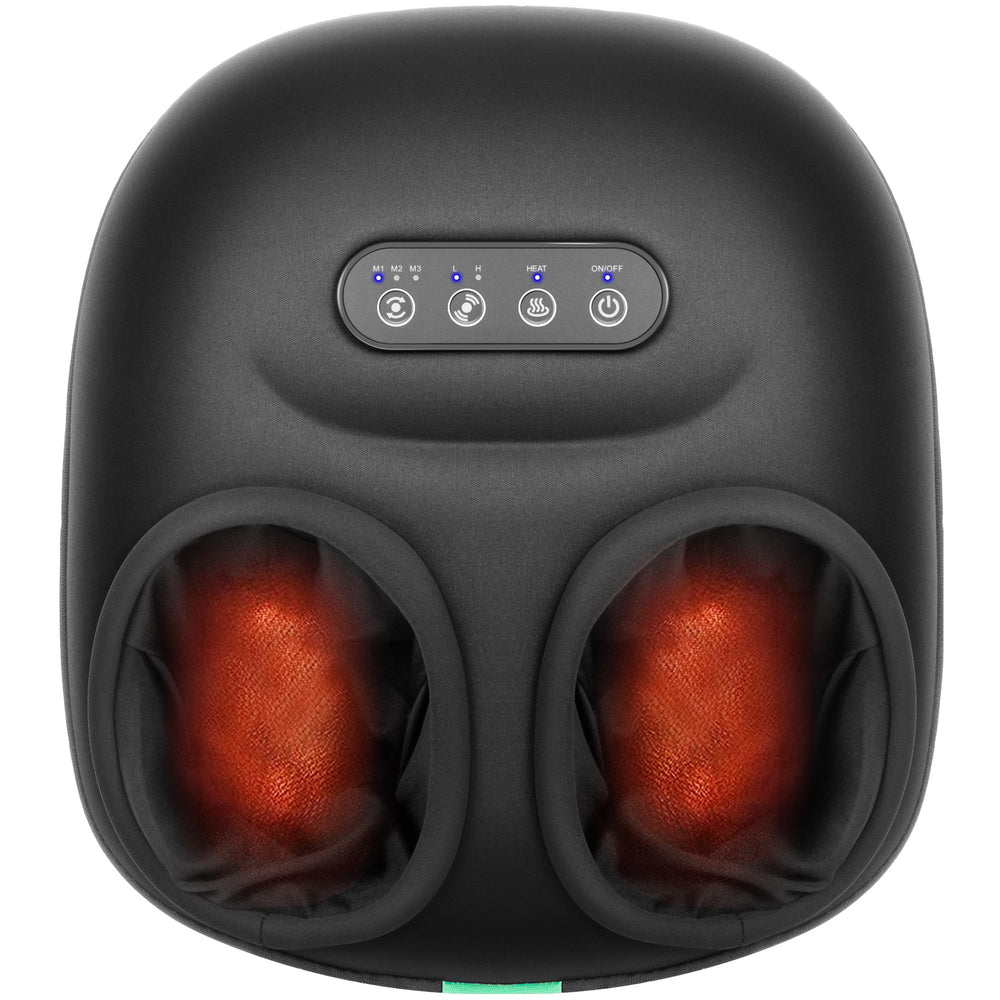 Medcursor foot massager front view with rolling kneading mechanism for home relief