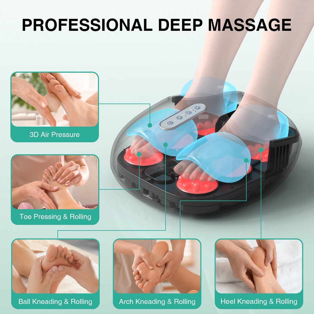 Close-up of heat function on Medcursor massager for warming massage