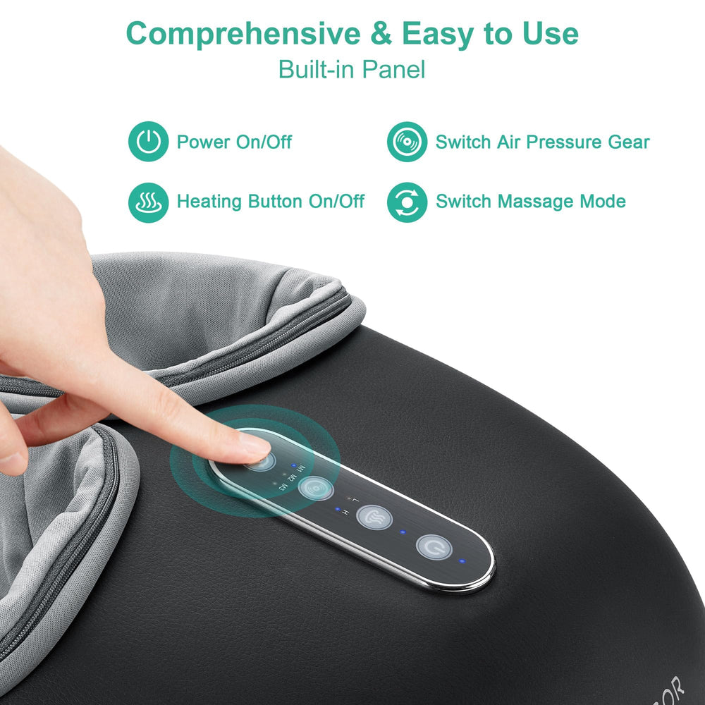 Medcursor Foot Massager heat function for soothing warmth and relaxation