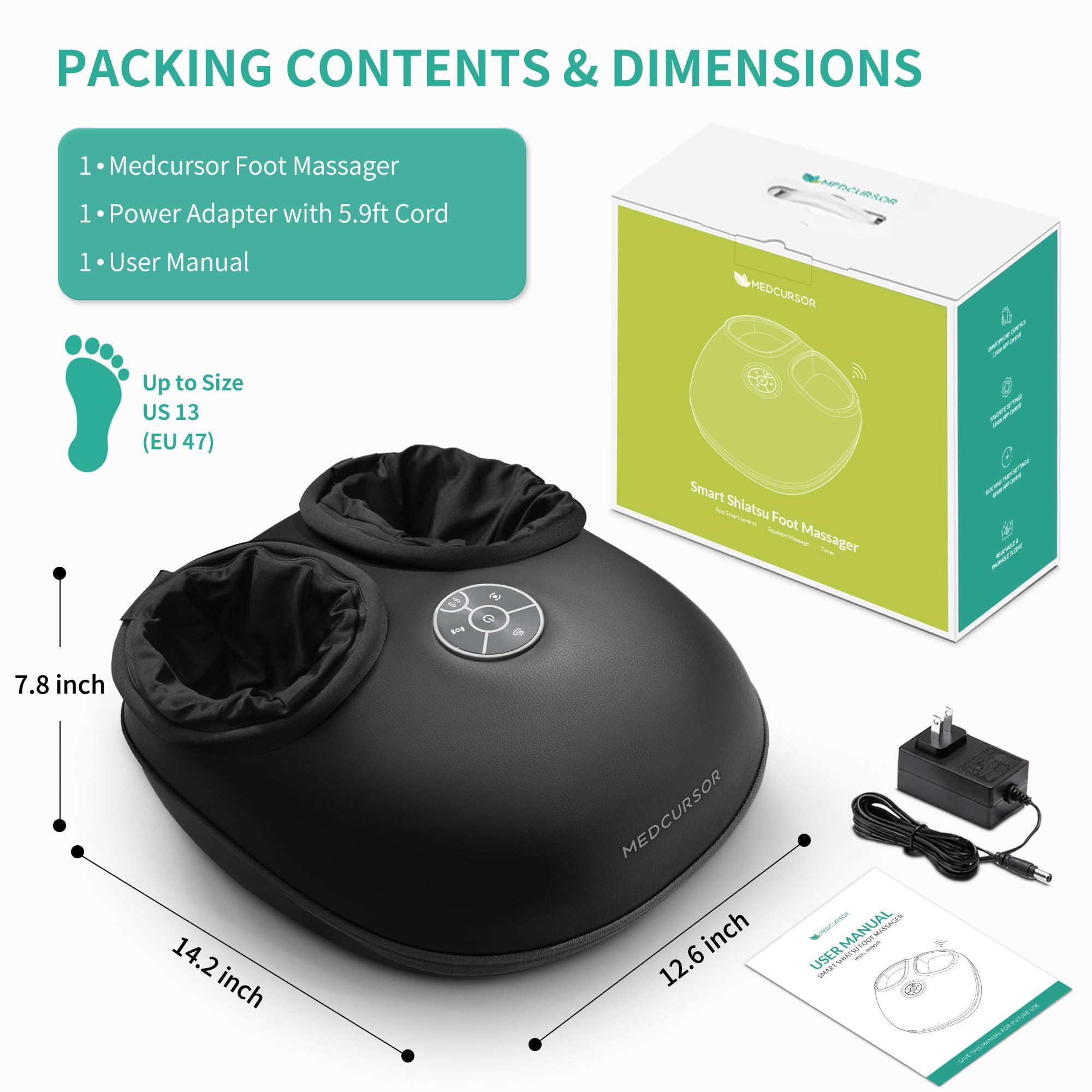 Medcursor home and office massager for relaxing breaks.