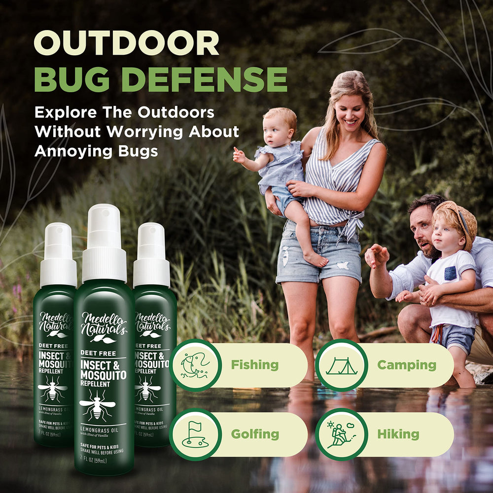 Medella Naturals 2oz bottle ready for outdoor adventures and trips.