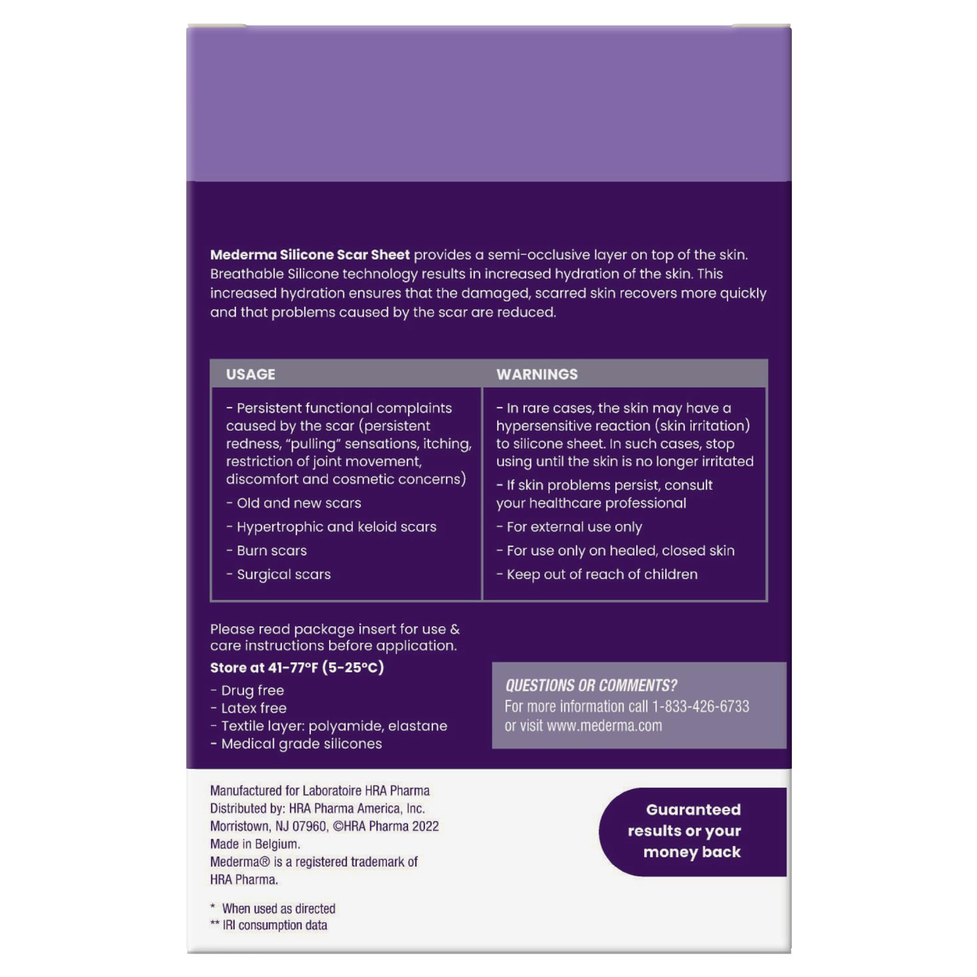 Mederma silicone scar sheet during application after wound closure