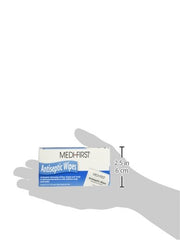 Medi-First travel-ready towelettes pack ideal for hiking and emergencies