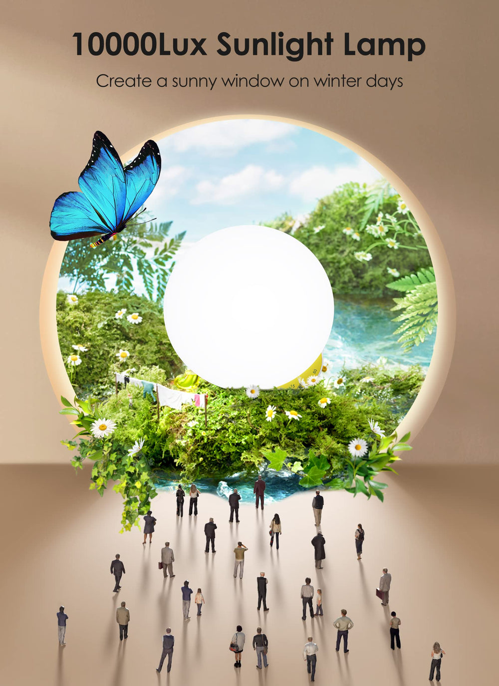 MediAcous lamp with four brightness levels enables tailored lighting