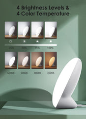 MediAcous lamp color temperature options fit morning routines