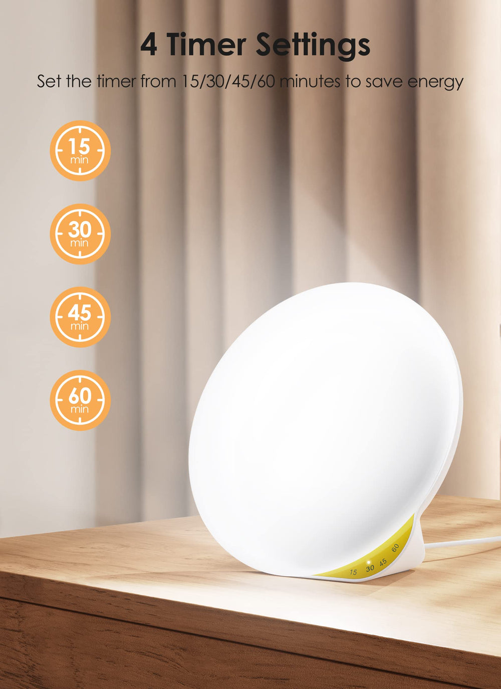 MediAcous lamp timer and memory simplify daily startup