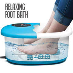 Medical King foot spa massager foot-shape design contours the feet