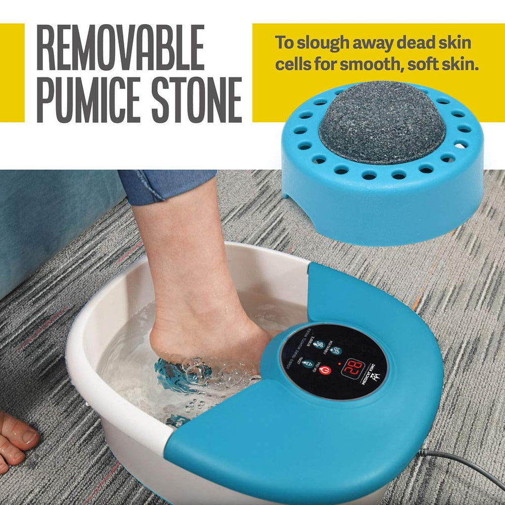 Medical King foot spa massager pedicure stone for gentle skin care