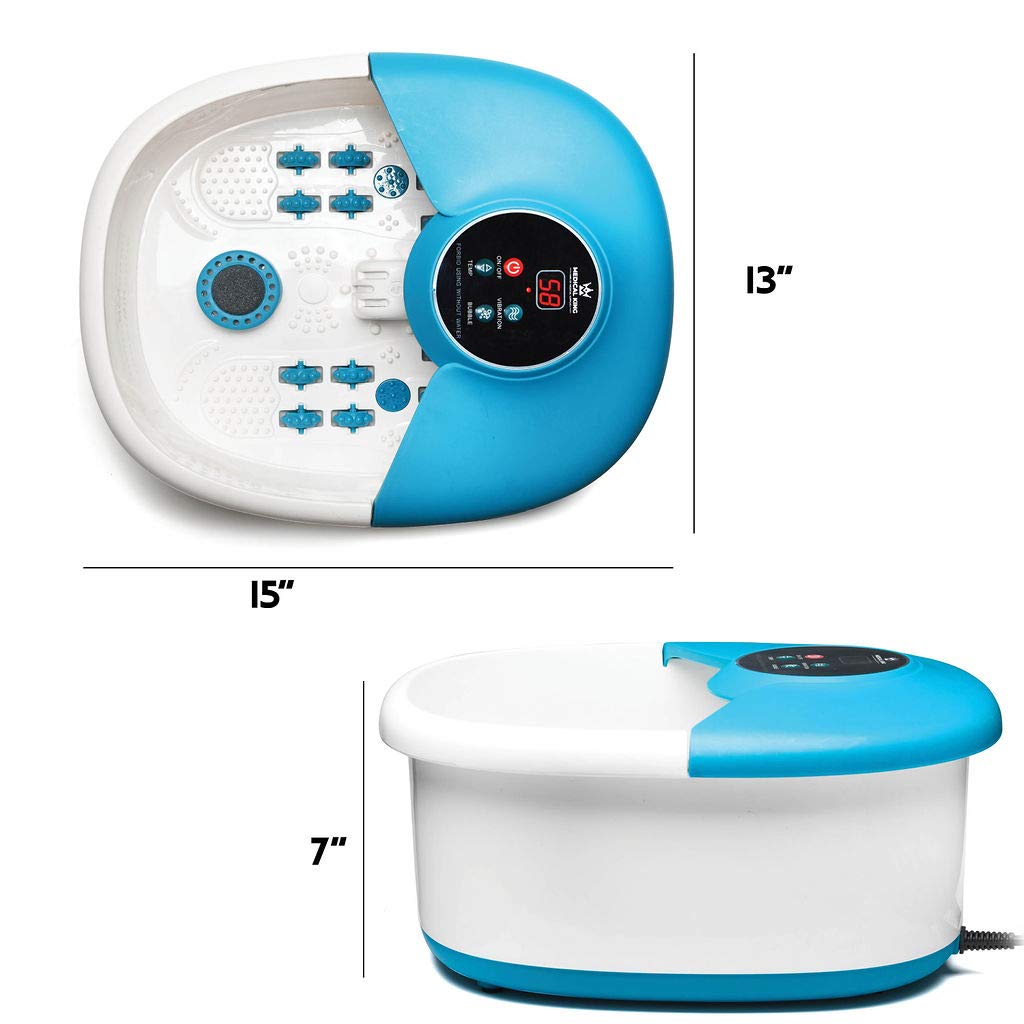 Medical King foot spa massager portable design for home or office